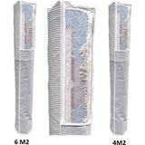 TeknoKapsül Halı Hurcu Pencereli Halı Hurcu 6 M2 4m2 Ikili Set