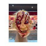 TeknoKapsül Halloween Chucky Maskesi, Korku Maskesi, Cadılar Bayramı Aksesuarları, Çaki Maskesi