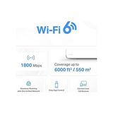 TeknoKapsül Halo H70X 3-Pack, AX1800 Mbps Tüm Ev Mesh Wi-Fi 6 Sistemi - 1 TB - 10x16 GB