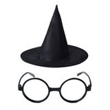 TeknoKapsül Harry Potter Şapkası ve Gözlüğü Siyah Renk EM-562741026232