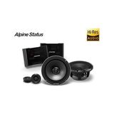 TeknoKapsül HDZ-65CS 16,5 cm (6.5”) Status Slim-Fit Komponent Hoparlör, Hi-Res Audio, 100W Rms / 300W, Carbon M