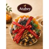TeknoKapsül Hediyelik Kayısı Tabağı – 1 kg | Premium Karışık Malatya Kuru Kayısı Tabağı YTATABEYKYS