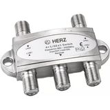 TeknoKapsül Herz 4x1 950-2400MHZ 3db Diseqc Switch Uydu Birleştirici