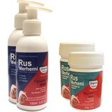 TeknoKapsül Hintohu Tüy Dökücü Azaltıcı Rus Merhemi 150 ml 2 Adet + Genital Bölge Merhemi 50 ml 2 Adet BZ-GU-EYF-17548