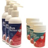 TeknoKapsül Hintohu Tüy Dökücü Azaltıcı Rus Merhemi 150 ml 3 Adet + Genital Bölge Merhemi 50 ml 3 Adet BZ-GU-EYF-17597