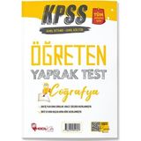 TeknoKapsül Hoca Kafası Kpss Coğrafya Öğreten Yaprak Test