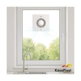 TeknoKapsül Horoz 12 cm 120’LIK Banyo Mutfak Tuvalet Havalandırma Fanı | 15W Sessiz Aspiratör, 1900 Rpm, 120 M³/h Debi, IP20 Koruma, Abs Plastik, 220V – Enerji Verimli ve Dayanıklı Fan - Option-1 - Adaçayı Yeşili