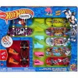 TeknoKapsül Hot Wheels Skate Rippin' Tricks Pack - 8 Parmak Tahtası ve 4 Çift Kaykay Ayakkabısı, Tony Hawk'tan Ilham Alan Tasarımlar, 5 Yaşından Büyük Çocuklar Için, HMY19
