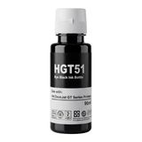 TeknoKapsül Hp GT51BK **Kutusuz** X4E40Ae Siyah Şişeli Mürekkep 90ml BZ-GT51BK_KUTUSUZ