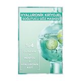 TeknoKapsül Hyaluronik Kriyojel Yorgunluk Karşıtı Soğutucu Göz Maskesi