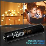 TeknoKapsül I-Gen Pro P101 2 Adet Aa 2950 Mah Şarj Edilebilir Kalem Pil 1.2V Ni-Mh Şarjlı Pil
