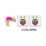 TeknoKapsül Iki Adet Atkili Baykuş Cep Sobasi,el Isitici,sicak Su Torbasi Pvc 10X9,5CM