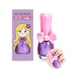 TeknoKapsül I'm Pinky Kids Nail Paint Shiny Purple Çocuklar Için Soyulabilir Oje