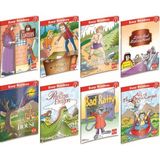 TeknoKapsül Ingilizce Hikaye Seti 8 Kitap - Level-1 Karekod Dinlemeli - Seçenek