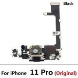TeknoKapsül Iphone 11 Pro Full Şarj Soketi (ORJ) Siyah Cep Telefonu Yedek Parçaları AB3-AKYI-367822