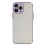 TeknoKapsül iPhone 13 Pro Max Kılıf Montreal Silikon Kapak - Mor BZ-8683140307783