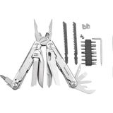 TeknoKapsül Izeltaş Multi Tool Pro 15 Fonksiyonlu 180 mm Çok Amaçlı Pense Çakı Seti