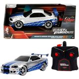 TeknoKapsül Jada 1:24 Fast &amp; Furious Brian’s Nissan Skyline Gt-R (R34) Uzaktan Kumandalı Araba