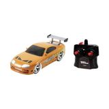TeknoKapsül Jada Hızlı ve Öfkeli Uzaktan Kumandalı Araba - 1995 Supra, 1:16 Ölçek, Yüksek Hız ve Dayanıklılık, & Furious Rc Araba Modeli 206006 - Altın