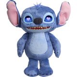 TeknoKapsül Just Play Disney Stitch Many Moods 34,3 cm Büyük Etkileşimli Pelüş Oyuncak, 50+ Ses Efekti ve Sözler, Etkileyici LCD Gözler, 3 Yaşından Itibaren Çocuk Oyuncağı