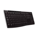 TeknoKapsül K270 920-003761 Q Kablosuz Multimedya Siyah Klavye