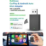 TeknoKapsül Kablosuz Android Auto/car Play USB Dongle ( )