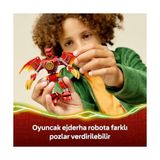 TeknoKapsül Kai’nin Ejderha Robotu Savaş Paketi 71851-6 Yaş Üzeri Çocuklar Için 2 Kılıçlı Kai, Sora Pençe