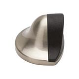 TeknoKapsül Kapi Stoper 45 mm Nkel Saten-Syah Plastk - DDS1000 0045 Nb-P6
