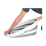 TeknoKapsül Katlanabilir Çamaşır Sepeti - Katlanır Çamaşır Sepeti - Gri - 54,5X39X8 cm - Pp+