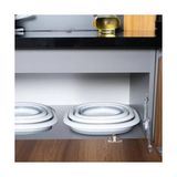 TeknoKapsül Katlanabilir Silikon Badya,akordiyon Plastik Leğen,katlanabilir Leğen (31X31) - Option-1 - 001-Renkli