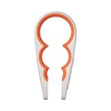 TeknoKapsül Kavanoz Açacağı, Beyaz-Turuncu, 21 cm