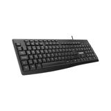 TeknoKapsül KB-619 Siyah-Gri USB 2 Metre Bakır Kablolu Q Multimedia Klavye - Option-1 - 001-Renkli