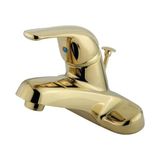 TeknoKapsül KB542B Chatham Tek Kollu 10 cm Merkezli Banyo Bataryası, Cilalı Pirinç