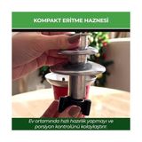 TeknoKapsül KCF-5941 Çikolata Çeşmesi ve Fondü Makinesi – 2 Isı Seviyesi, Kolay Temizlik, Eğlenceli Sunum Keyfi - 1,2 kg