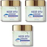TeknoKapsül Kedi Otu Kremi Uzak Doğu Mucizesi Doğal Etkili Rahatlatıcı Krem 50 ml x 3 Adet - Belirtilmemiş