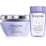 TeknoKapsül Kerastase Blond Absolu Bain Lumiere Şampuan 80 ml + Ultra Violet Maske 200 ml Set