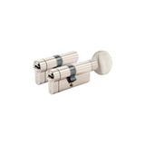 TeknoKapsül Kilit 264 Ortak Anahtarlı Tuzaklı 2'li Set (Ktbs + Ktbsm) Kilit Göbeği, Tuzaklı Silindir 2'li Set, Barel (68 Mm, Nikel) - Antrasit - Option-1
