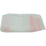 TeknoKapsül Kilitli Naylon Torba Poşet 10X12 cm Şeffaf 100 Adet 1 Paket