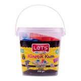 TeknoKapsül Kinetik Kum 250 Gr. Siyah Plastik Kutu