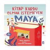 TeknoKapsül Kitap Kurdu Olmak Istemeyen Maya - 2 - 3 Yaş - Çok Renkli