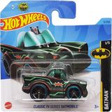 TeknoKapsül - Klasik Tv Dizisi Batmobile - Batman 1/5 - HKJ72 - Kısa Kart - Dc - Mattel 2023