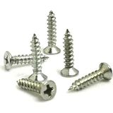 TeknoKapsül Klips, Menteşe, Ayak, Ağaç, Sunta Vidası 3X13 mm - Nikel 1000 Adet - Seçenek