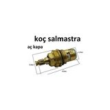 TeknoKapsül Koç Salmastra Aç Kapa Musluk Içi Salmastıra Sarı Dişli Aç Kapa Model
