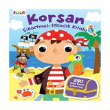 TeknoKapsül Korsan Çıkartmalı Etkinlik Kitabı - 2 - 3 Yaş - Çok Renkli