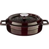 TeknoKapsül Lava Metal Premium Serisi - Döküm Çok Amaçlı Tencere, Yuvarlak, 24 Cm, Majolik Mor