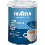 TeknoKapsül Lavazza Decaffeinato Kafeinsiz Öğütülmüş Kahve Teneke 250 G