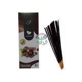 TeknoKapsül Layansaa Chocolate (Çikolata) Kokusu Özel Aroma Kokusu Agarbatti Arınma 20 Adet 1 Paket Çubuk Tütsü