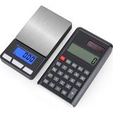 TeknoKapsül LCD Ekran Elektronik Hesap Makineli Hassas Dijital Takı Altın Gram Ölçer Terazi (500G 0.1g)