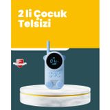 TeknoKapsül Lcd Ekranlı Çocuk Telsizi – İki Yönlü Ses, 1-3 Km Çekim Mesafesi Kalorifer Suluk KRG25DYMUUCZZZM2TELSZ-3