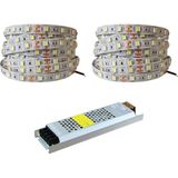 TeknoKapsül LED 4040 Yeni Nesil 10 Metre Şerit + 12V 10 120 Watt Trafo Oturma Odası, Yatak Odası ve Mutfak Için Gizli Aydınlatma (Beyaz) - 1 m - 00 Beyaz